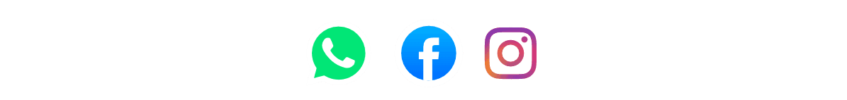 WhatsApp, Facebook, and Instagram customer channels.